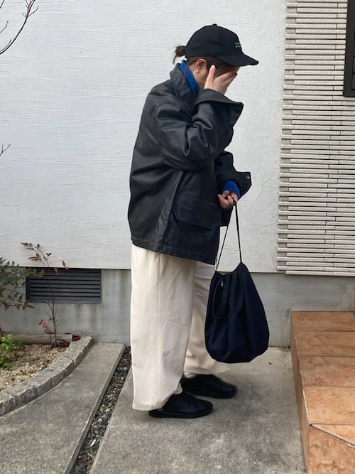 MAISONSPECIAL バッファローレザープライムオーバーシングルライダース MAISON SPECIAL（メゾンスペシャル）の「《UNISEX》Buffalo