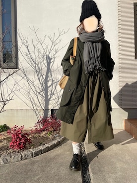 「TIGORA（ティゴラ）のアイテム（ワンピース/ドレス）」を使った、haruaya77さん（レディース・154cm）の冬コーディネート