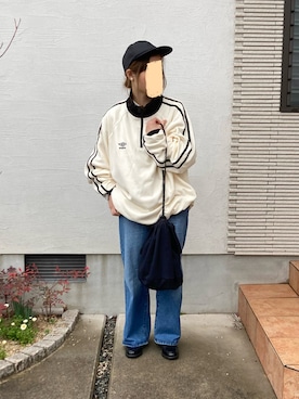 「Graphpaper（グラフペーパー）のアイテム」を使った、haruaya77さん（レディース・154cm）の春コーディネート