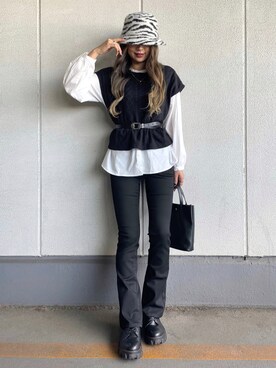 アンサンブルを使った 秋服 の人気ファッションコーディネート 年齢 25歳 29歳 Wear