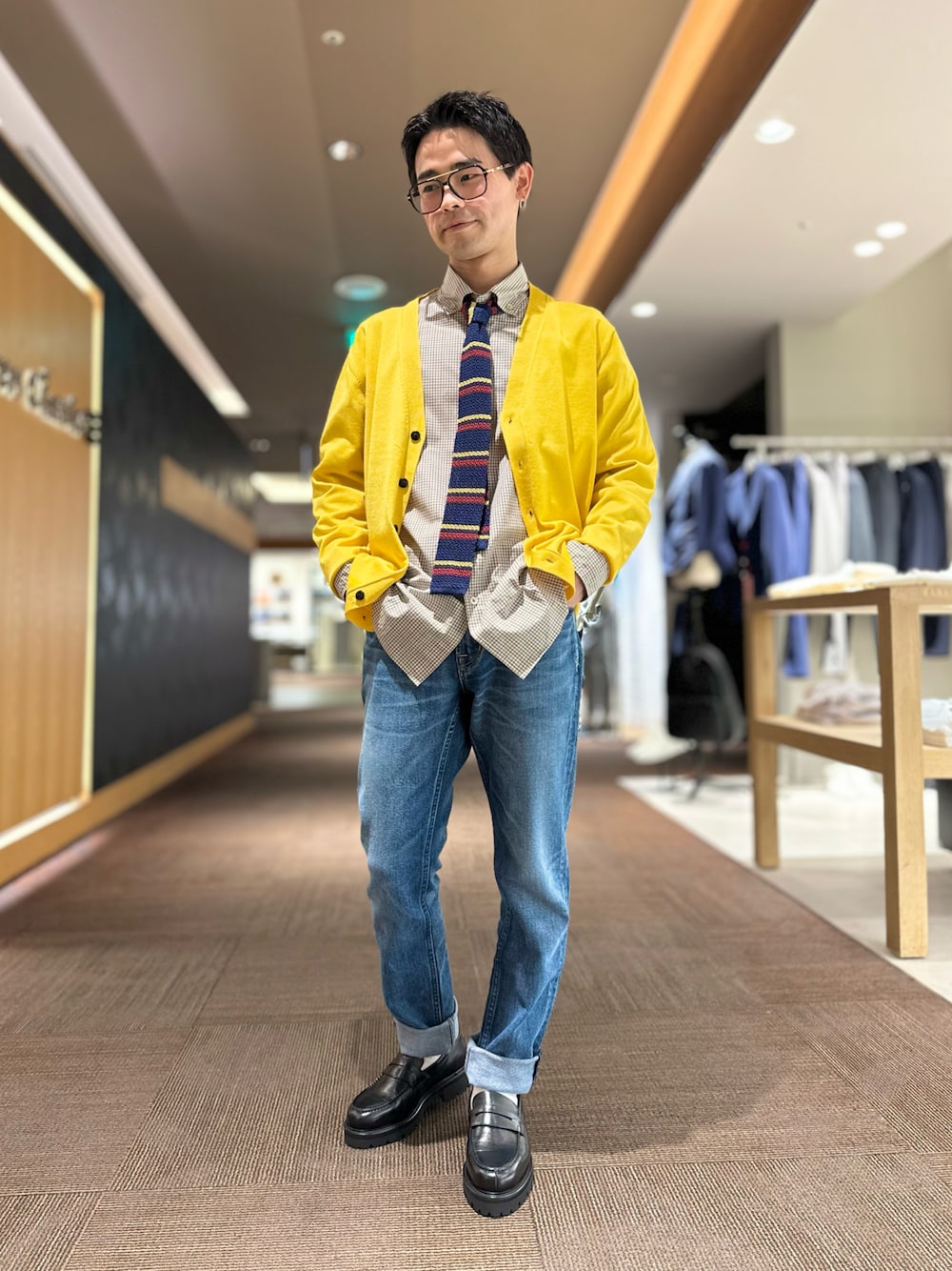 YANUK（ヤヌーク）の「【YANUK】スリムテーパード デニム パンツ