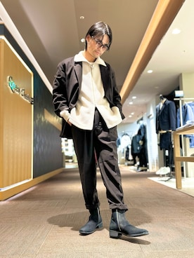 k.tsukaharaさん(メンズ・164cm)の冬コーディネート