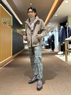 k.tsukaharaさん（メンズ・164cm）の冬コーディネート
