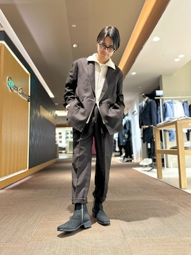 k.tsukaharaさん(メンズ・164cm)の冬コーディネート