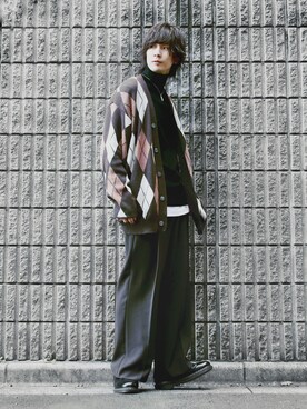 桜江しゅう さん（メンズ・180cm）の秋コーディネート