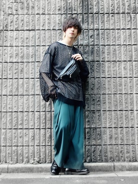 桜江しゅう さん(メンズ・180cm)の春コーディネート