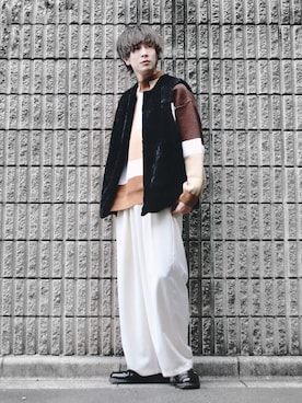 桜江しゅう さん（メンズ・180cm）の秋コーディネート
