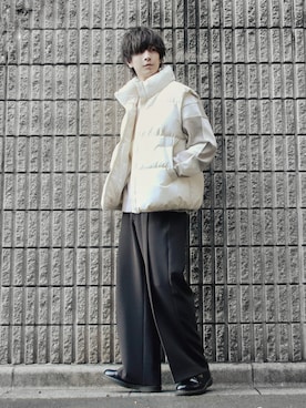 桜江しゅう さん（メンズ・180cm）の秋コーディネート