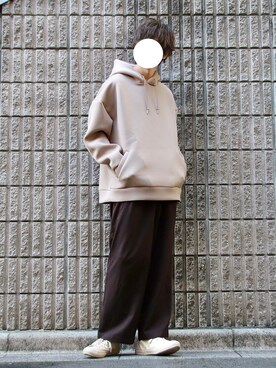 桜江しゅう さん（メンズ・180cm）の冬コーディネート