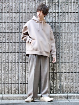 桜江しゅう さん（メンズ・180cm）の春コーディネート