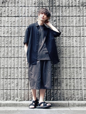 桜江しゅう さん(メンズ・180cm)の夏コーディネート