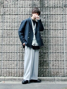 桜江しゅう さん(メンズ・180cm)の冬コーディネート