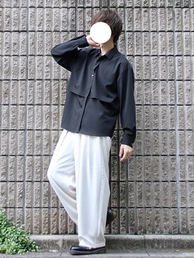 桜江しゅう さん（メンズ・180cm）の夏コーディネート