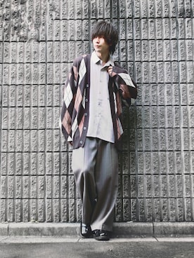 桜江しゅう さん（メンズ・180cm）の秋コーディネート