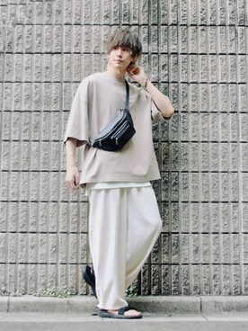 桜江しゅう さん(メンズ・180cm)の夏コーディネート