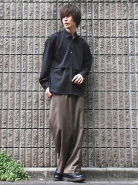 桜江しゅう さん（メンズ・180cm）の夏コーディネート