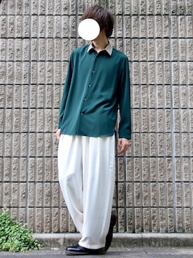 桜江しゅう さん（メンズ・180cm）の夏コーディネート