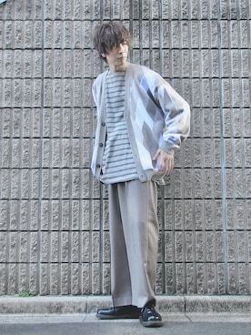 桜江しゅう さん(メンズ・180cm)の春コーディネート
