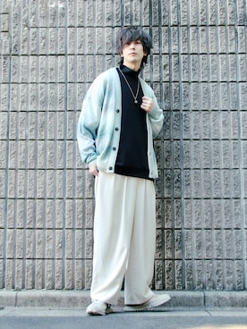 桜江しゅう さん（メンズ・180cm）の春コーディネート