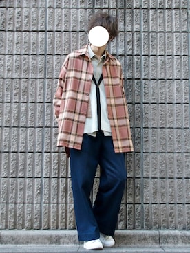 桜江しゅう さん（メンズ・180cm）の冬コーディネート