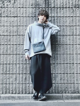 桜江しゅう さん（メンズ・180cm）の秋コーディネート