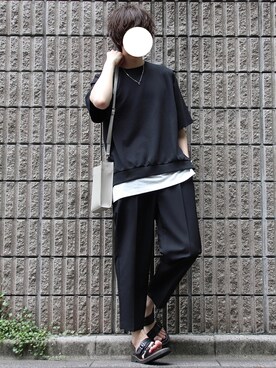 桜江しゅう さん(メンズ・180cm)の夏コーディネート