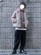 LIDNM（リドム）の「OVERSIZED BOA OUTER（ブルゾン）」 - WEAR