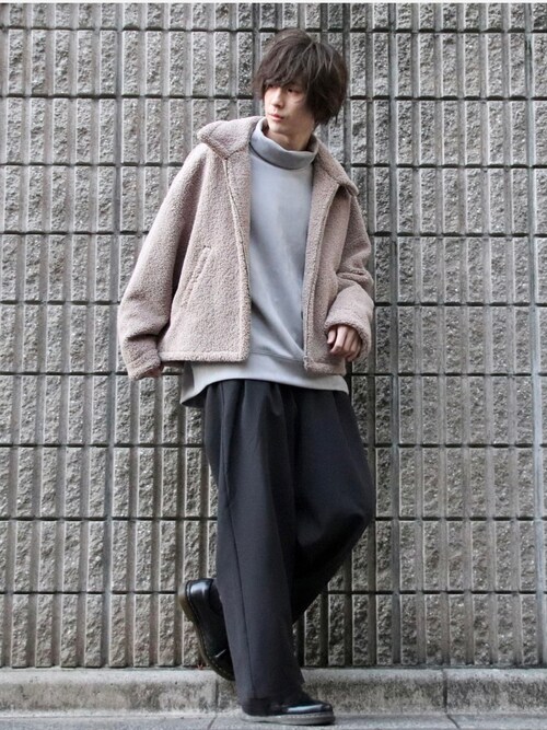 LIDNM（リドム）の「OVERSIZED BOA OUTER（ブルゾン）」 - WEAR