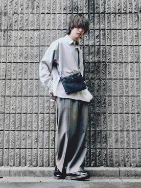 桜江しゅう さん（メンズ・180cm）の秋コーディネート