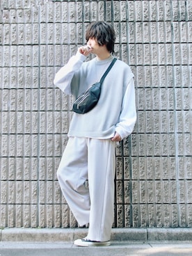 桜江しゅう さん（メンズ・180cm）の春コーディネート