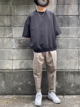 「JUNRED（ジュンレッド）のアイテム」を使った、mos【モス】さん（メンズ・170cm）の春コーディネート