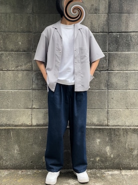 「RUUBON（ルーボン）のアイテム」を使った、mos【モス】さん（メンズ・170cm）の夏コーディネート