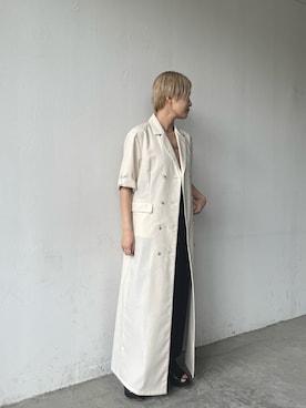 「アントマリーズ」｜「アイテム（スラックス）」を使った、ayumioishiさん（レディース・150cm）の夏コーディネート