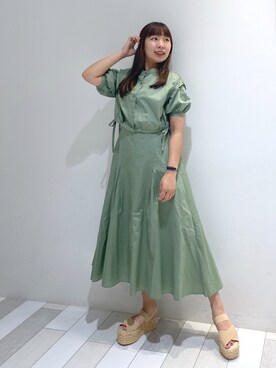 ななかさん(レディース・161cm)の夏コーディネート