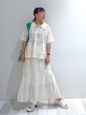 ななかさん（レディース・161cm）の夏コーディネート