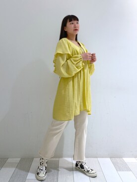 ななかさん（レディース・161cm）の春コーディネート