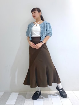 ななかさん（レディース・161cm）の春コーディネート