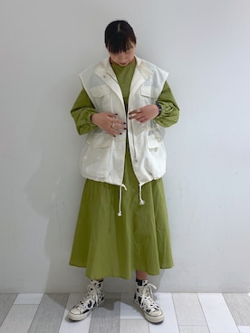 ななかさん（レディース・161cm）の春コーディネート