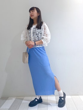 ななかさん（レディース・161cm）の春コーディネート