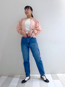 ななかさん（レディース・161cm）の春コーディネート