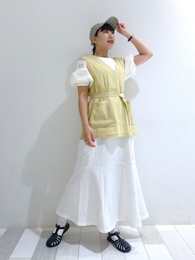 「sporty」｜ななかさん（レディース・161cm）の春コーディネート