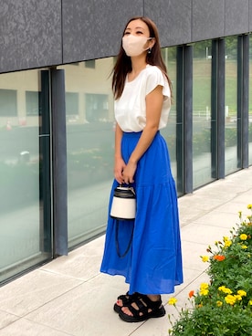 aiさん(レディース・161cm)の夏コーディネート