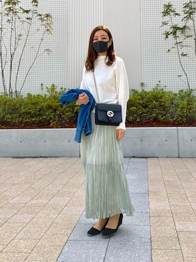 3点セット 春淡緑スカートコーデ レディース 服 まとめ売り ナノ