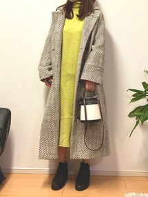 Mila Owen（ミラオーウェン）の「ヘリンボーン柄ストラップ