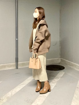 「classicalelf（クラシカルエルフ）のアイテム（パーカー）」を使った、aiさん（レディース・161cm）の秋コーディネート
