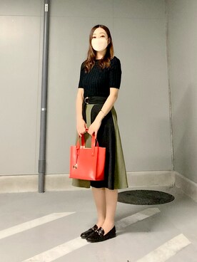 「M.deux（エムドゥ）のアイテム」を使った、aiさん（レディース・161cm）の春コーディネート