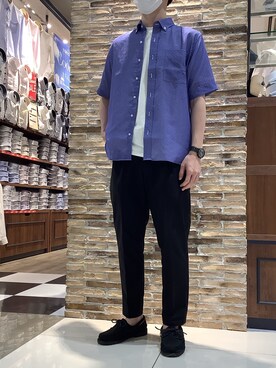 BRICK HOUSE by Tokyo Shirts 岡山イオンモール店さん（メンズ・170cm）の夏コーディネート