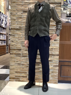 BRICK HOUSE by Tokyo Shirts 岡山イオンモール店さん(メンズ・170cm)の秋コーディネート