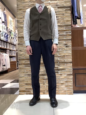 BRICK HOUSE by Tokyo Shirts 岡山イオンモール店さんのコーディネート