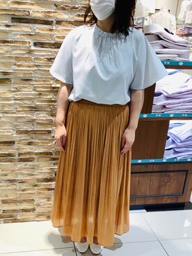BRICK HOUSE by Tokyo Shirts 岡山イオンモール店さん（レディース・161cm）の夏コーディネート